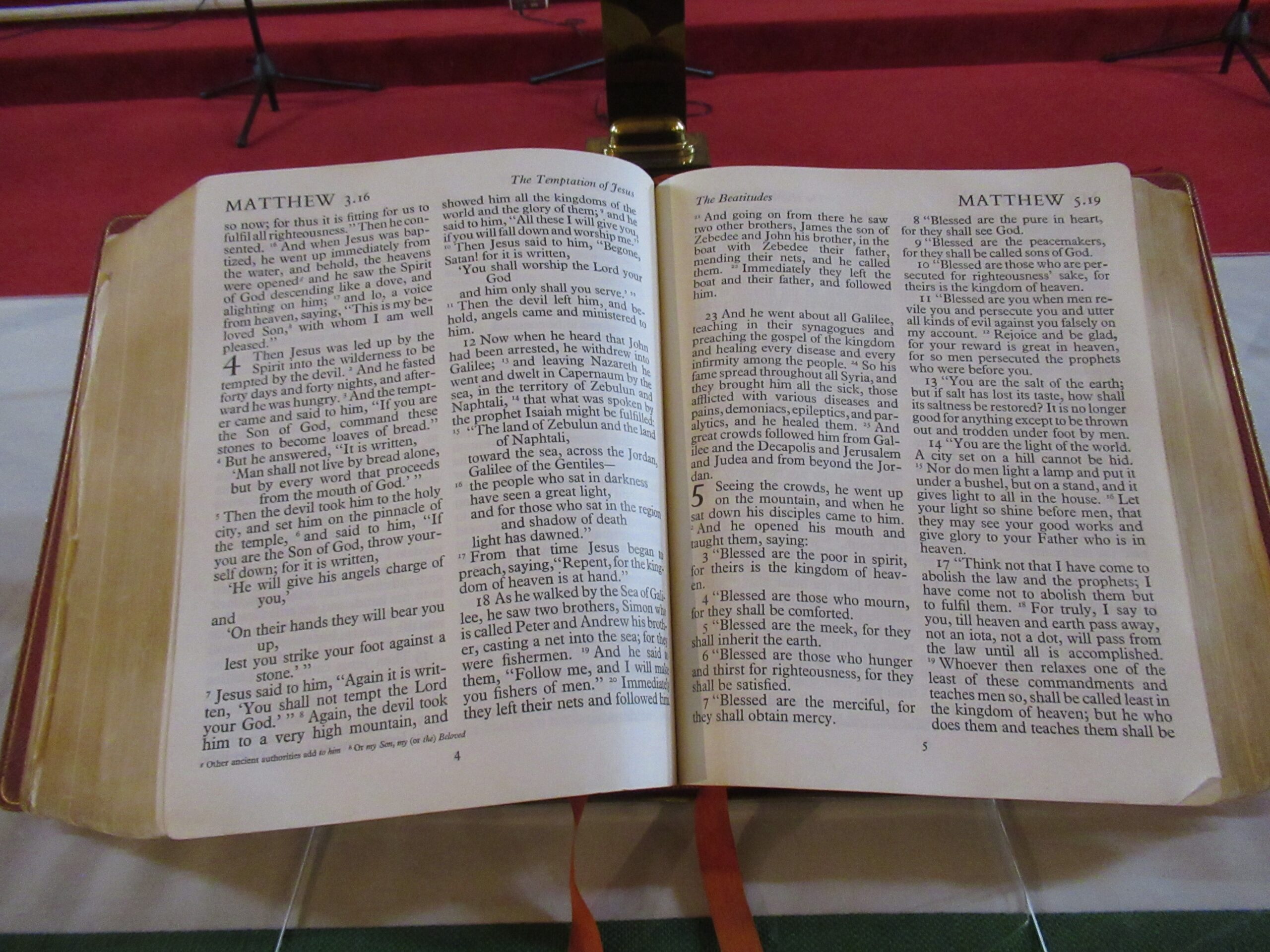 Grace United Church of Christ's Bible