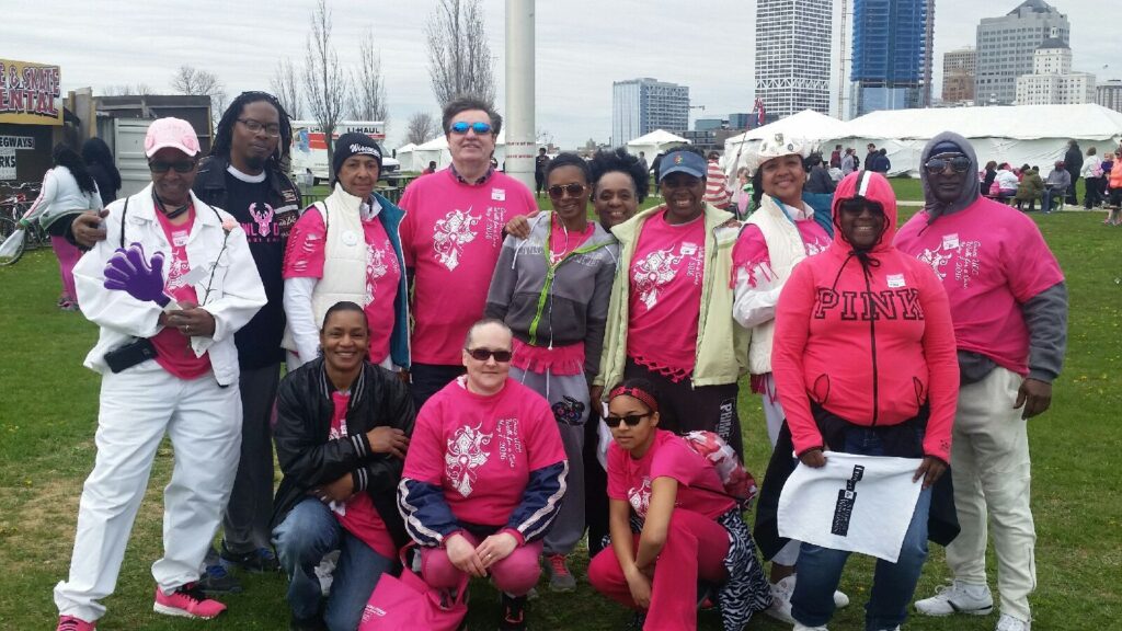 Grace United Church of Christ Members at the annual AIDs walk